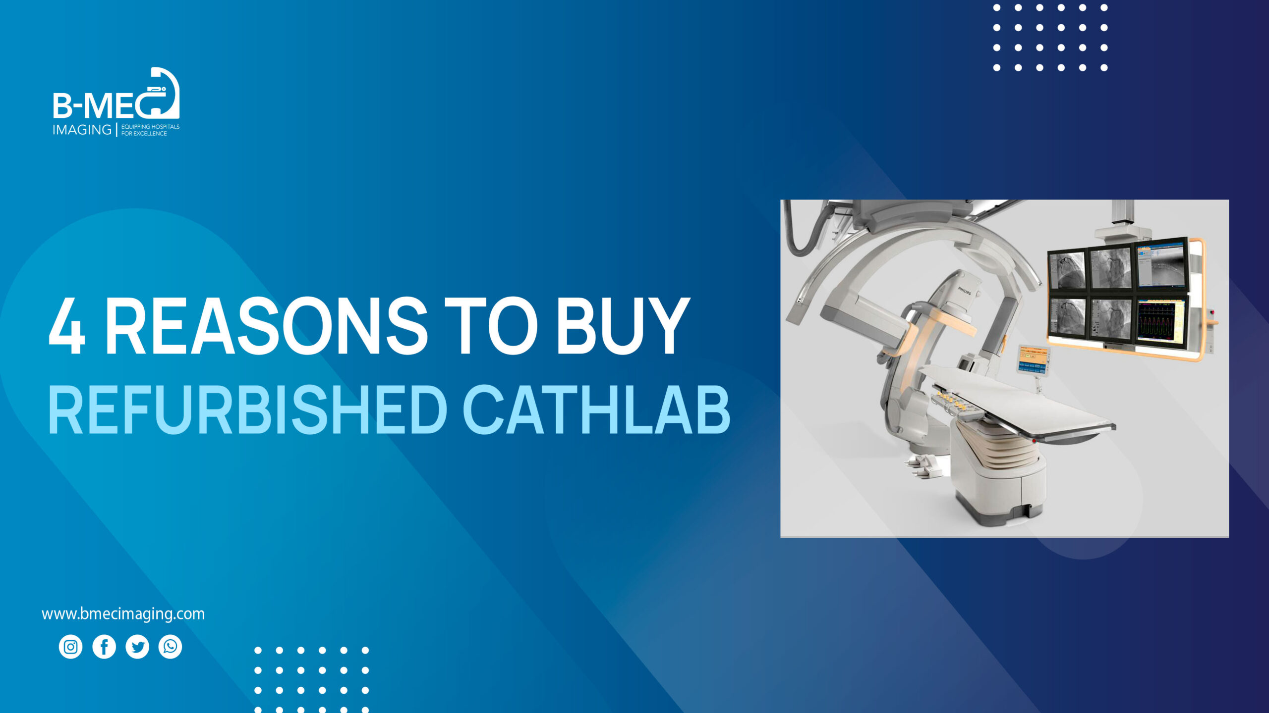 Read more about the article Buy a Refurbished Cath lab for Cost-Effective and High-Quality Cardiovascular Care: 3 Compelling Reasons